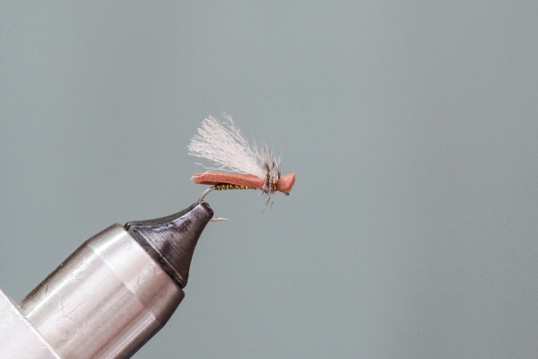 Finished Simple Foam Caddis Fly